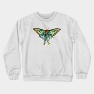 Marvelous Spanish Moon Moth Crewneck Sweatshirt